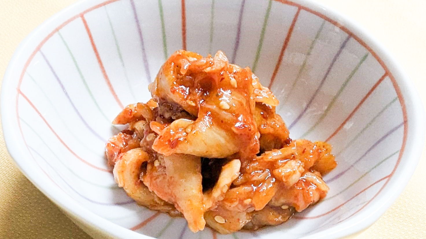 エンガワキムチ